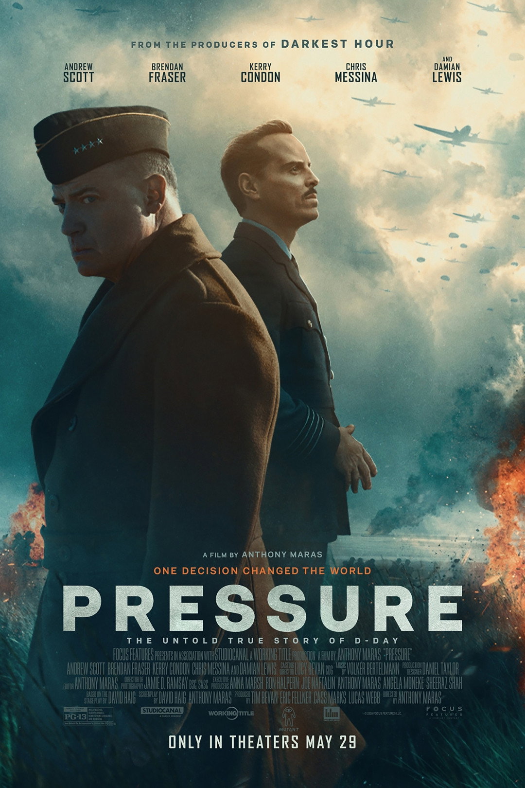 Poster film Pressure 2026 Andrew Scott dan Brendan Fraser