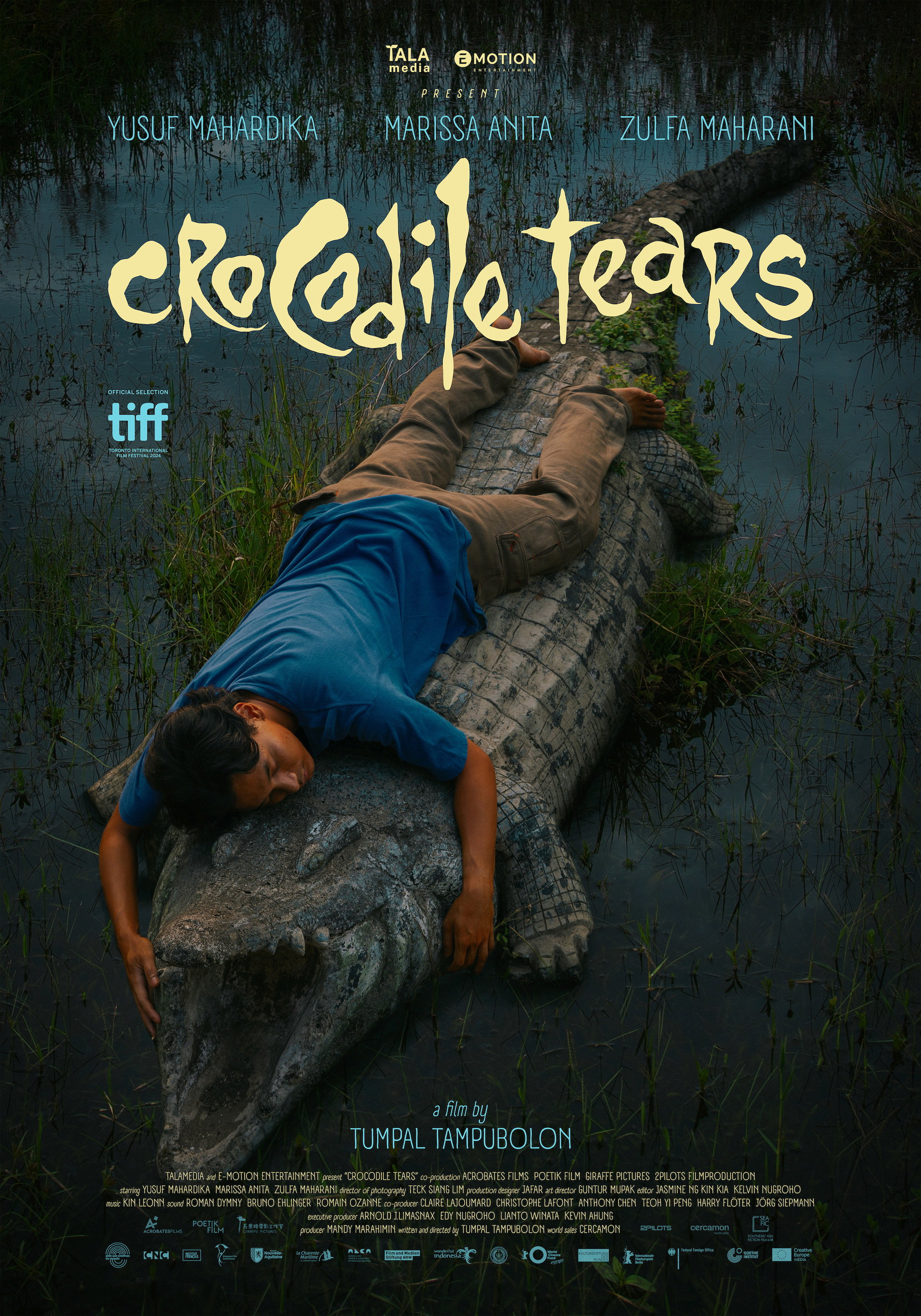 Poster film Air Mata Buaya 2024 Crocodile Tears